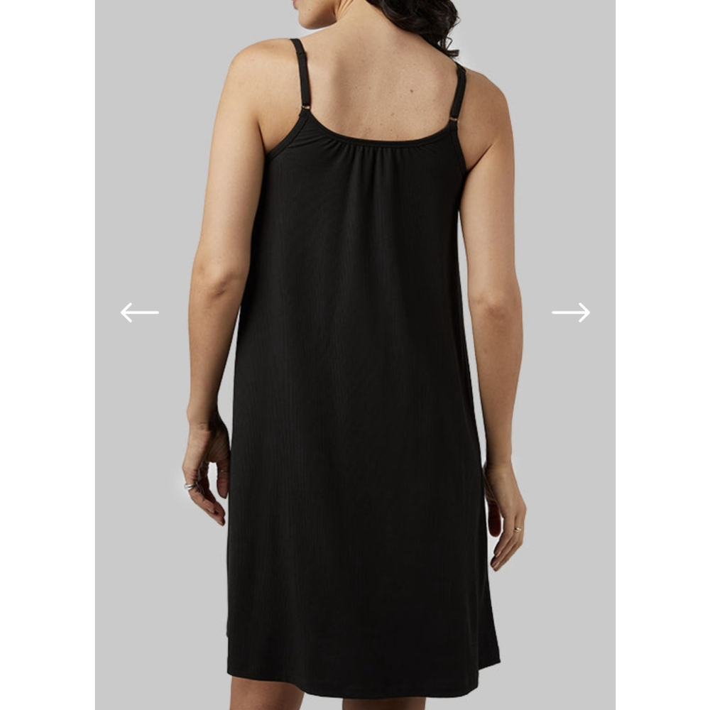 32 Degrees Cool Flowy Shelf Bra Dress. SZ L. NWT - Picture 2 of 6